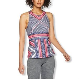EUC Prana Ariel Tank Top with Geometric Patterns
